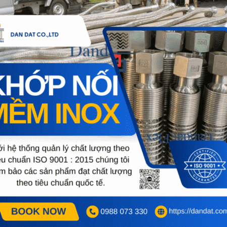 Khớp Nối Chống Rung Inox 304 Nối Bích – Khớp chống rung inox 304, Khớp nối mềm inox 2 đầu Khớp Nối Chống Rung Inox 304 Nối Bích – Khớp chống rung inox 304, Khớp nối mềm inox 2 đầu