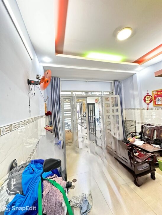 BÁN NHÀ 2 TẦNG – PHAN AN BÌNH TÂN – GIÁP Q6 – 2PN – CHỈ 3.2 TỈ