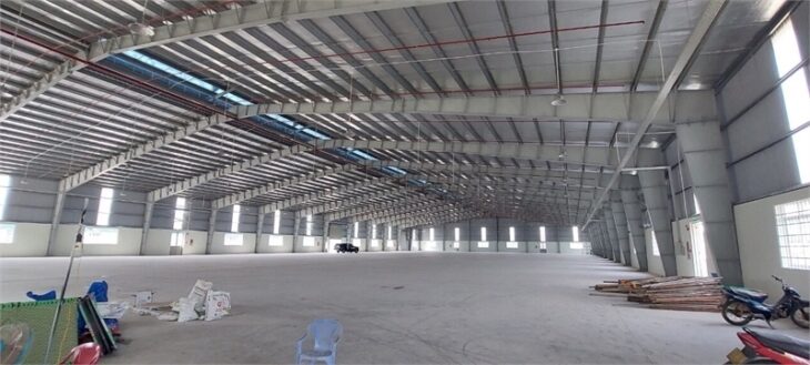 nhà xưởng cho thuê tiếp nhận nhiều ngành nghề theo QĐ, bàn giao sản xuất liền