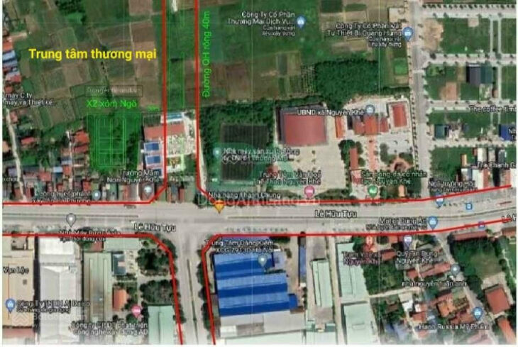 ĐẤT ĐẤU GIÁ X2 XÓM NGÕ , NGUYÊN KHÊ ( HƠN 6 TỶ )