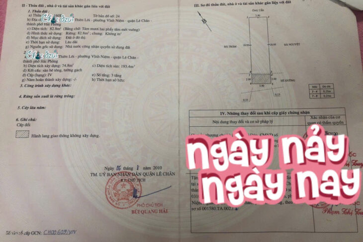 Bán nhà mặt đường Thiên Lôi, 83m 4 tầng, vị trí đẹp đông đúc, Giá 9.3 tỉ