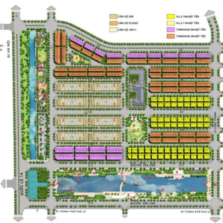 Dự Án Sun Urban City Hà Nam – Sản Phẩm: Biệt Thự, Nhà Phố, Liền Kề, Chung Cư Cao Cấp – Liên hệ em