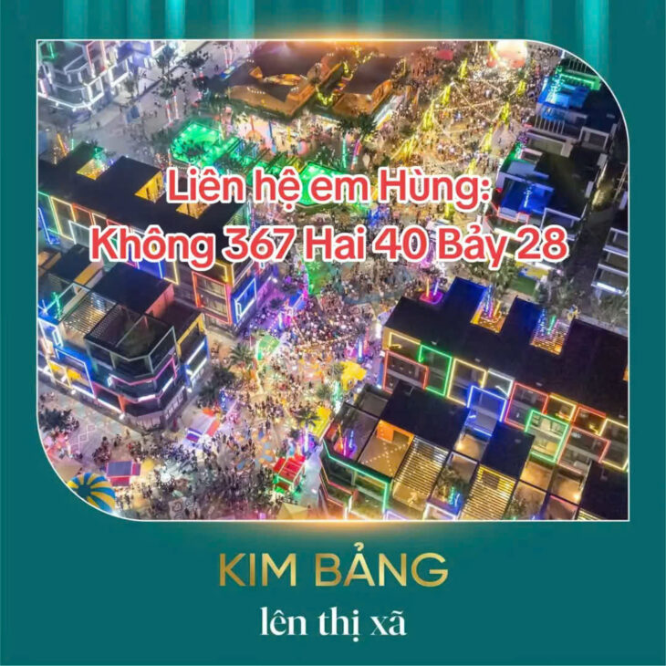 CHỈ HƠN 8 TỶ SỞ HỮU SHOPHOUSE STAYLINK FLAMINGO TAM CHÚC HÀ NAM – Đã hoàn thiện full nội thất,