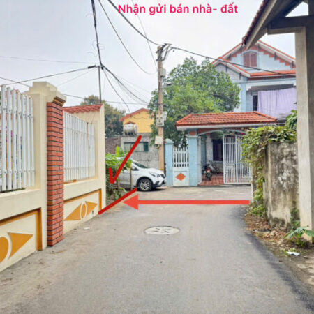 Cần bán mảnh đất thôn 1, Thạch Đà, Mê Linh, Hà Nội. Cách chợ Thạch Đà 600m.