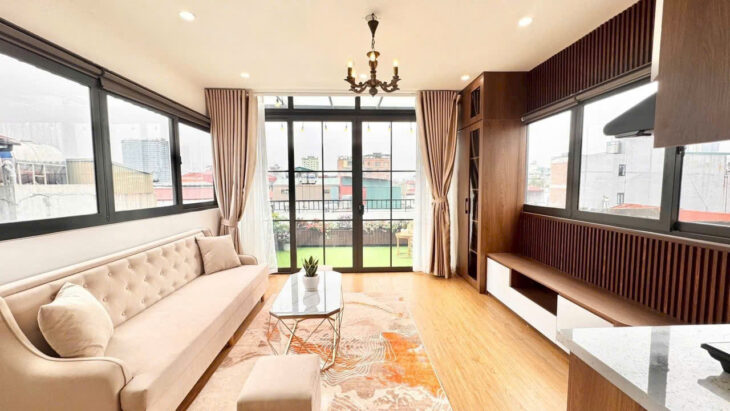 CCMN 7 TẦNG THANG MÁY – NGÕ SIÊU ĐẸP – CÁCH Ô TÔ 10M – FULL NỘI THẤT80m, 18,5 tỷ., MT4,6m.