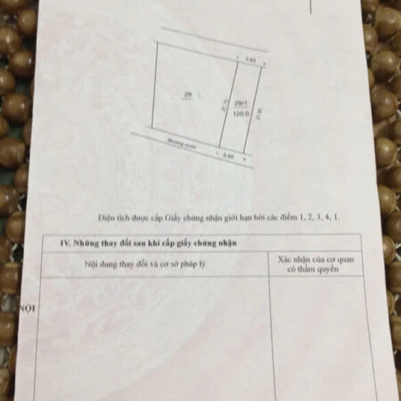 BÁN ĐẤT 120M2 ĐẢN DỊ UY NỖ ĐÔNG ANH – VỊ TRÍ ĐẮC ĐỊA FULL TIỆN ÍCH