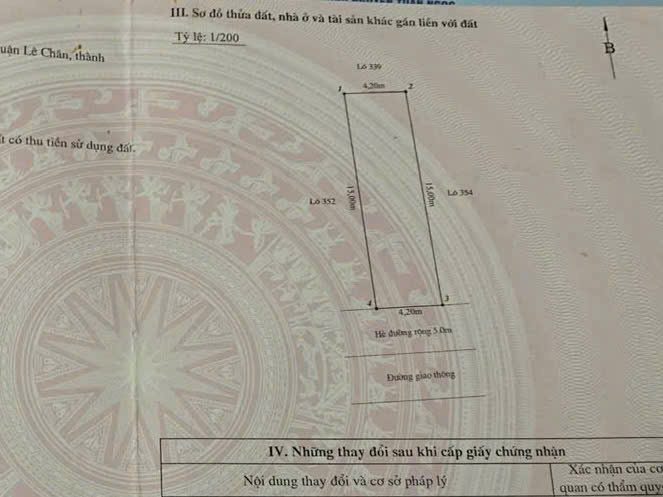 Bán đất mặt đường Bùi Viện – Tái định cư Tam Kỳ, 63m, Mt 4.2m, Giá 4.72 tỉ