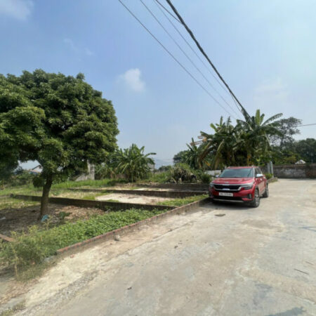 BÁN ĐẤT THANH TRÍ, MINH PHÚ, SÓC SƠN, HÀ NỘI. 97M2, 2 MẶT TIỀN. GIÁ 24,5 TR/M