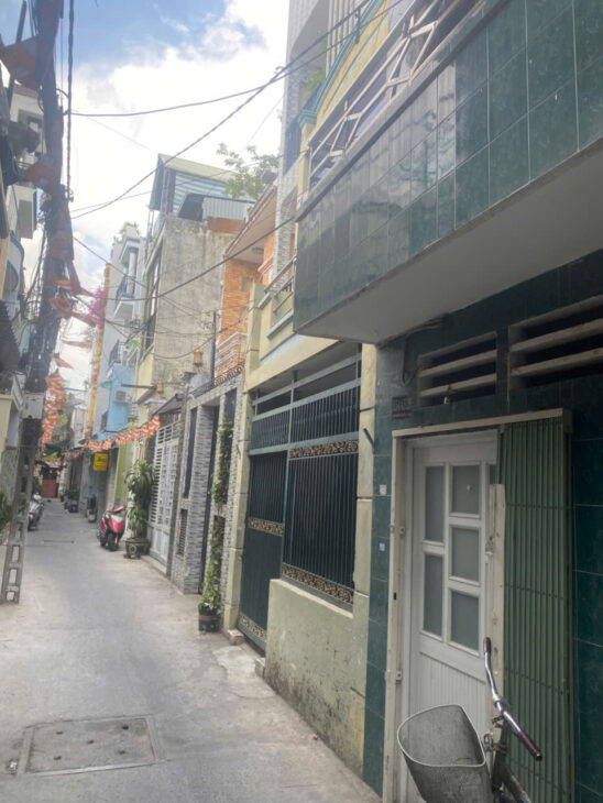 [P3Q8]- ÂU DƯƠNG LÂN – DT: 49.1M2 (4 X 13) – 4 TẦNG BTCT – CHỈ 6.8 TỶ