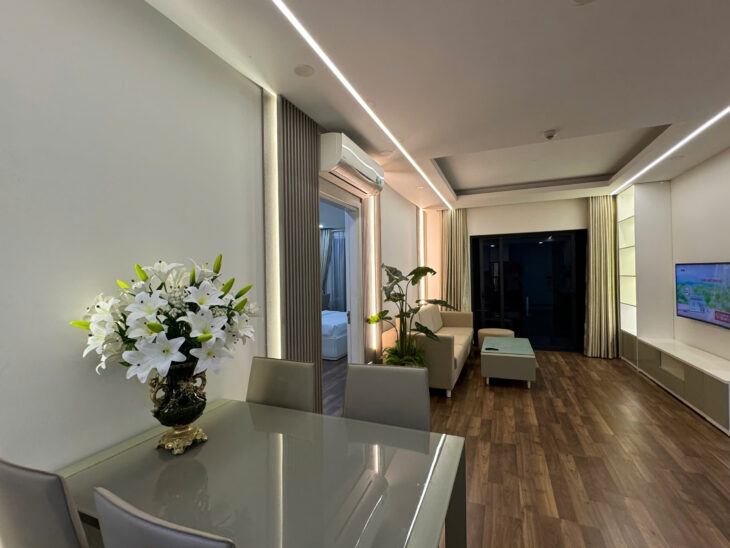 Căn 3 ngủ 2 WC tòa R4B Goldmark City,nội thất mới 100% nhập từ EU, Đức, Hàn cao cấp