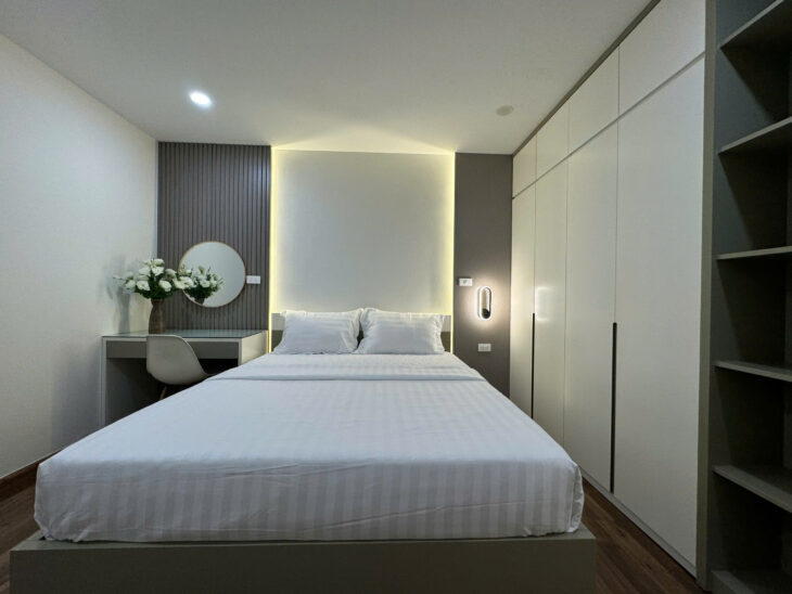 Căn 3 ngủ 2 WC tòa R4B Goldmark City,nội thất mới 100% nhập từ EU, Đức, Hàn cao cấp