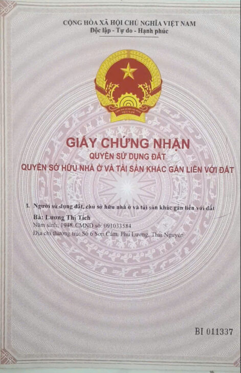 Chính chủ cần bán căn nhà mặt tiền 72m2 tại Đại Mỗ – Nam Từ Liêm, Hà Nội