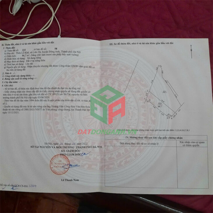 BÁN ĐẤT 86.7M2 LỖ KHÊ LIÊN HÀ ĐÔNG ANH – SIÊU PHẨM KINH DOANH