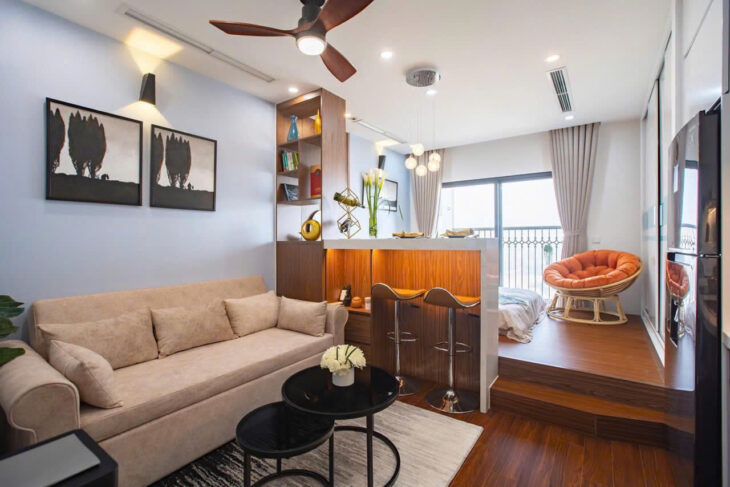 CHO THUÊ CĂN HỘ: 1PN+1 – E1 D’eldorao TÂY Hồ- HÀ NỘI