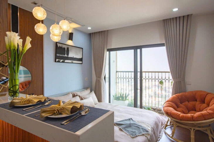 CHO THUÊ CĂN HỘ: 1PN+1 – E1 D’eldorao TÂY Hồ- HÀ NỘI