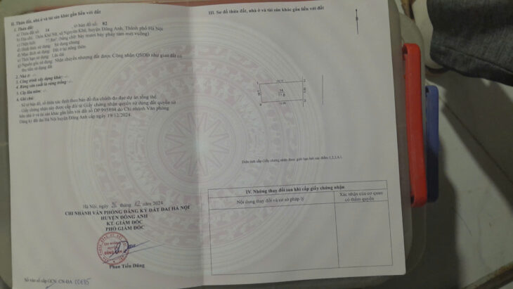 BÁN ĐẤT 77.8M2 KHÊ NỮ NGUYÊN KHÊ ĐÔNG ANH – VỊ TRÍ SIÊU ĐẸP – GIÁ CỰC TỐT