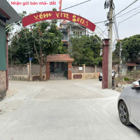 Bán đất thôn Đức Hậu, Thanh Lâm, Mê Linh, HN. Gần đường Vành Đai 4. Full thổ cư, oto đỗ cửa.