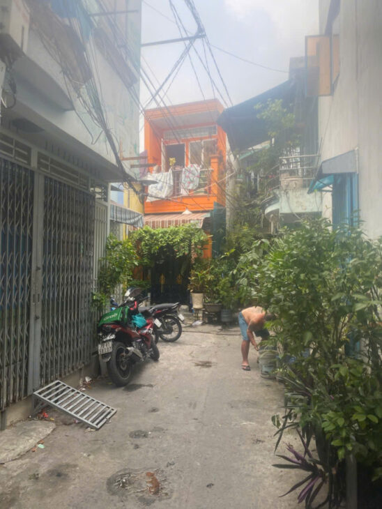 NHÀ BÁN GẤP P15Q8, HẺM LƯU HỮU PHƯỚC TRƯỚC NHÀ 4M, DT 56M2 – 4 X 14M- 2 TẦNG, CHỈ 3 TỶ.