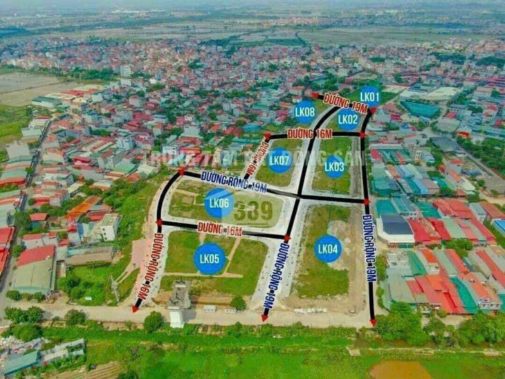 LÔ GÓC ĐẸP NHẤT KĐT BẢO LONG HƯƠNG MẠC TỪ SƠN BẮC NINH – GIÁ GIẬT MÌNH CHỈ 4X