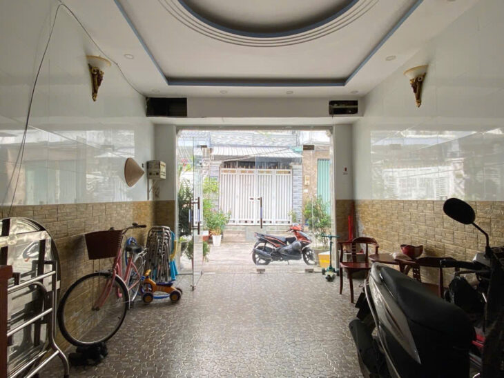 Nhà hẻm xe hơi Huỳnh Tấn Phát, 4x20m, 4 tầng, 7.3 tỷ, nội thất cao cấp