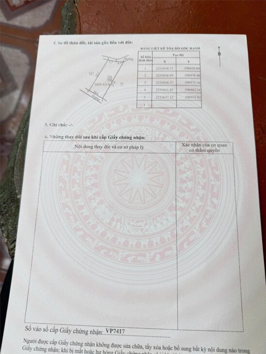 Bán gấp 250m2 đất mặt tiền 10m2 biển Quất Lâm, đứng tại lô đất nhìn thấyQuảng Trường biển, Giá