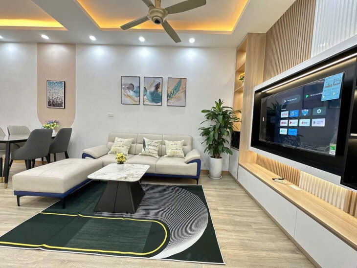 Linh Đàm – Hoàng Mai – Căn hộ chung cư VP6 diện tích 63m2 * 2 ngủ – full nội thất mới keng -Giá chỉ