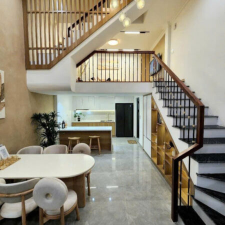 SIÊU PHẨM NHÀ ĐẸP PHỐ BẠCH MAI – 5 TẦNG LÔ GÓC, FULL NỘI THẤT, 30M RA PHỐ – GIÁ 8 TỶ