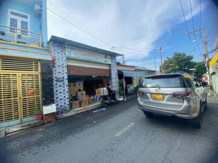 Nhà C4 – Gác Lững (5.5×20) giá 7,29 tỷ Mặt Tiền Đường Trung Mỹ Tây 17, Quận 12