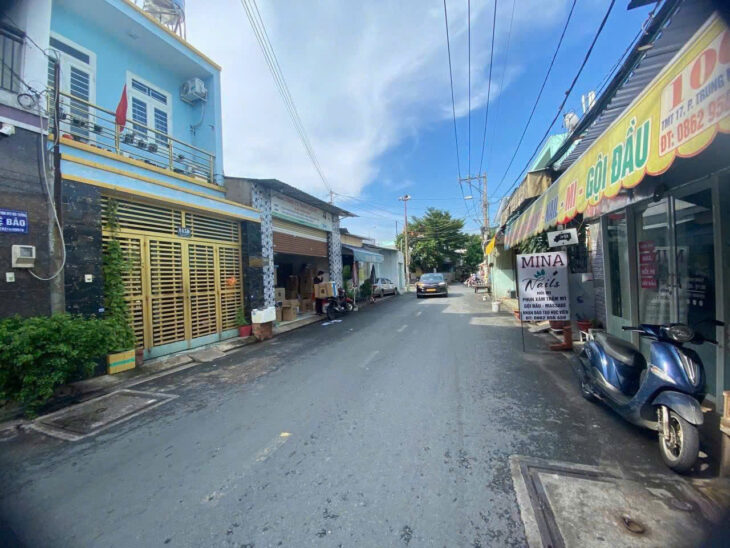 Nhà C4 – Gác Lững (5.5×20) giá 7,29 tỷ Mặt Tiền Đường Trung Mỹ Tây 17, Quận 12