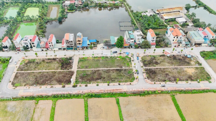 Bán đất đấu gia Thanh Oai, Hà Nội. lô góc DT 86 m2. Giá nhỉnh 4 tỷ