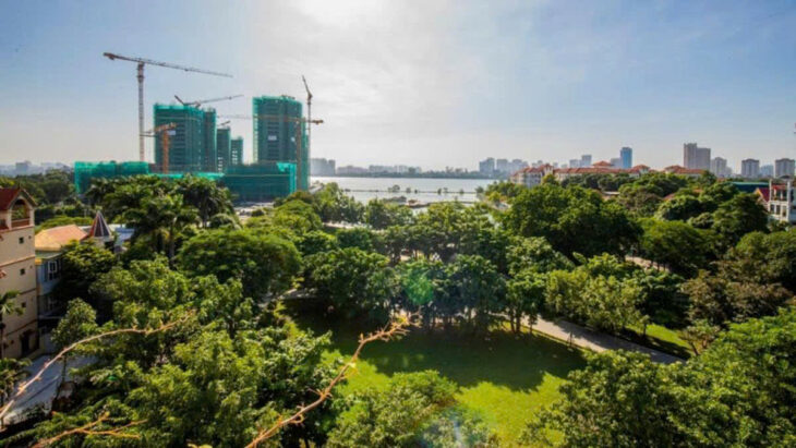 BÁN TÒA NHÀ 120M 9 TẦNG MT 8.4M THANG MÁY MẶT HỒ TÂY DT KHỦNG GIÁ 137 TỶ 0878168006