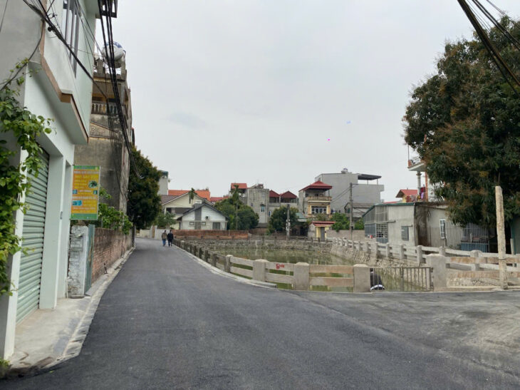 Bán đất thôn Đìa Nam Hồng Đông Anh, view hồ chỉ 6X