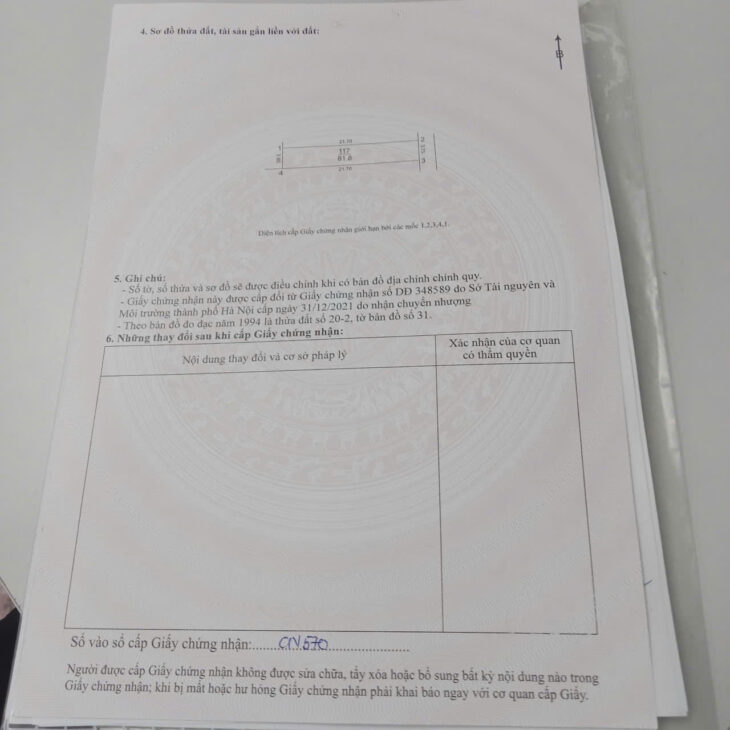 Bán đất thôn Đìa Nam Hồng Đông Anh, view hồ chỉ 6X