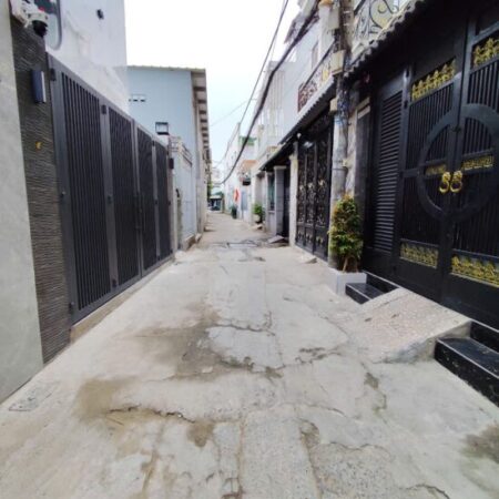 BÁN NHÀ, HẺM 4M, 4TẦNG, 4.5×10 PHẠM VĂN CHIÊU, P. 13 GÒ VẤP, 6.8 TỶ