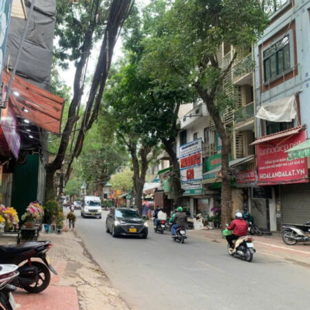 CẦN BÁN ĐẤT MẶT PHỐ HOÀNG HOA THÁM, 75M, 2 mặt phố- mặt tiền trên 5m, 21 tỷ, kd sầm uất