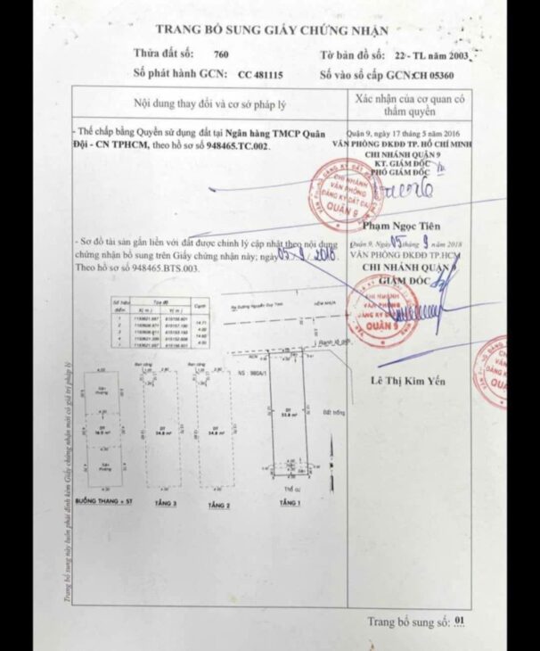 NHÀ ngay UBP. PHÚ HỮU, Tp TĐ, 4 TẦNG mái bằng, HẺM 9M – SHR – Gía CHỈ 6,6ty. LH 0909185988