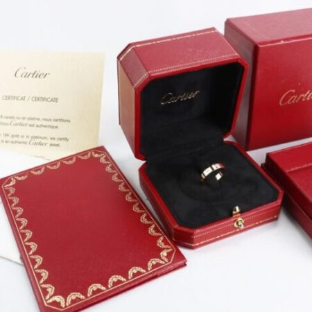 Nhẫn Nữ CARTIER Love Ring Rose Gold 18k, size 46 – Chính Hãng – Fullbox…