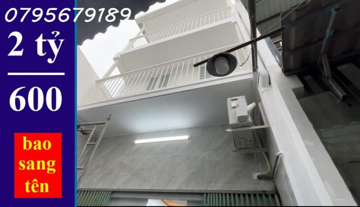 BÁN NHÀ QUẬN 7 DƯỚI 3 TỶ – HẺM 1247 HUỲNH TẤN PHÁT, PHÚ THUẬN