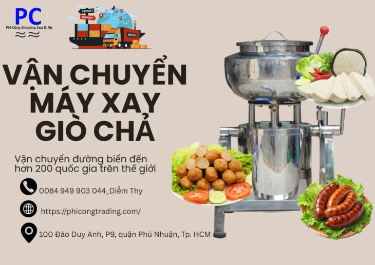 Hỗ trợ gửi máy móc đi quốc tế