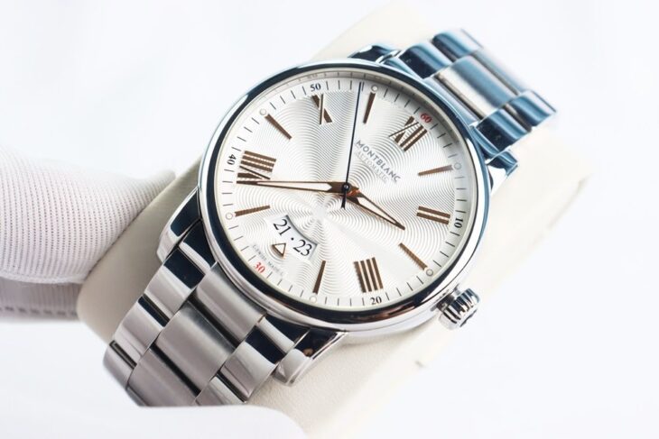 Đồng Hồ Nam : Montblanc 4810 114852 Date Automatic, Dây thép – Size 42mm….