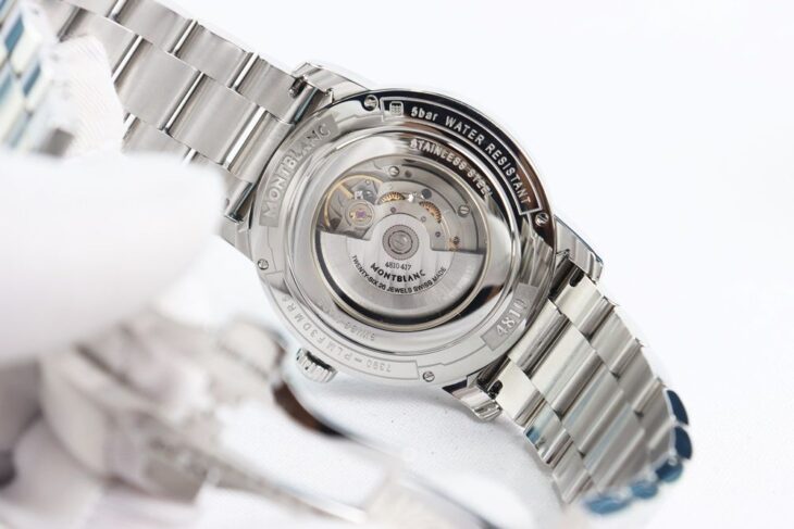 Đồng Hồ Nam : Montblanc 4810 114852 Date Automatic, Dây thép – Size 42mm….