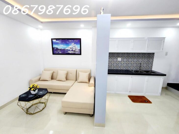 Bán nhà 2 tầng 2 mặt tiền hẻm Hương Điền – Phước Hải, Nha Trang – gần đường Đồng Nai, full nội thất