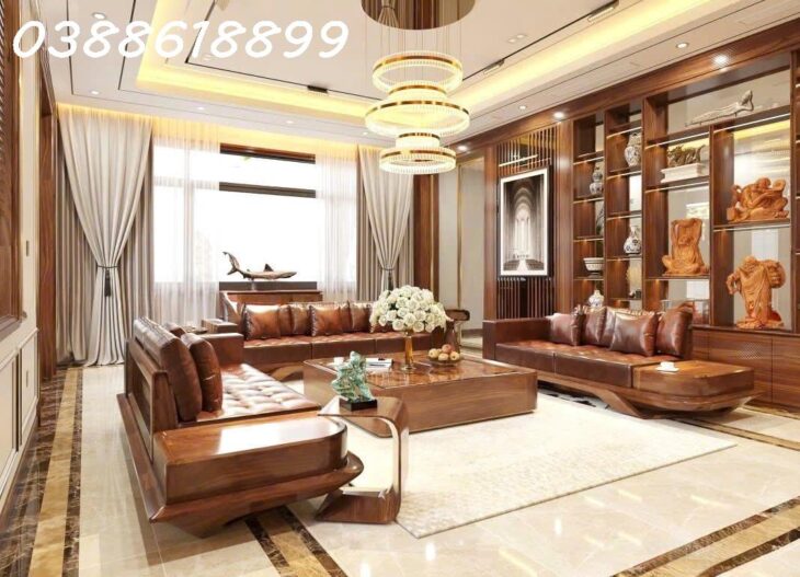 BIỆT THỰ VƯỜN ĐÀO – 250M² – MT 15M – VIEW VƯỜN HOA – THANG MÁY – NỘI THẤT GỖ – 128 TỶ