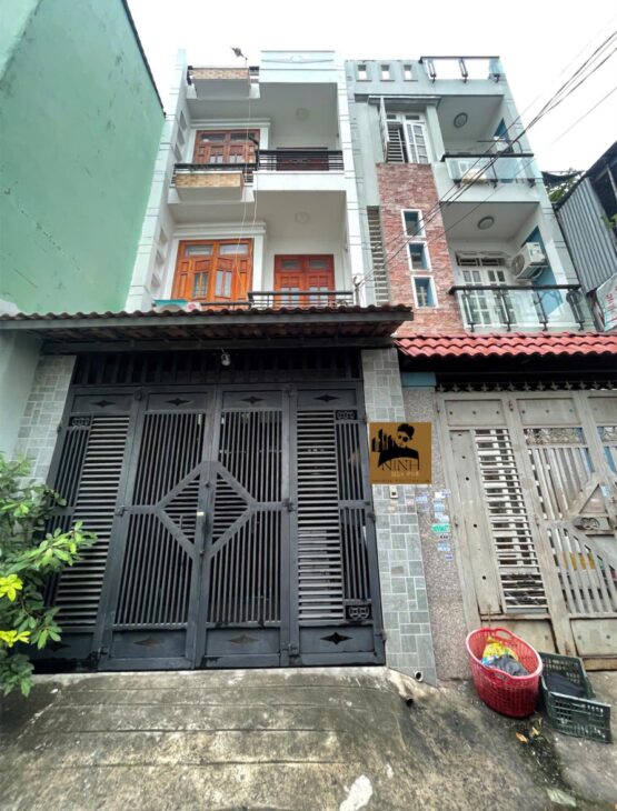 BÁN NHÀ 3 TẦNG 75m2, NHỈNH 4 TỶ, 4×19, KHU NGUYỄN ẢNH THỦ, Q.12