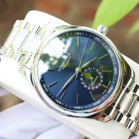 ĐH nam Longines Master MoonPhase L2.919.4.92.6 Automatic size 42mm Fullbox ( Date 7/2023 )