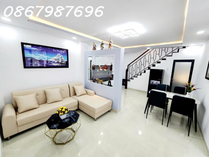 Bán nhà 2 tầng 2 mặt tiền hẻm Hương Điền – Phước Hải, Nha Trang – gần đường Đồng Nai, full nội thất