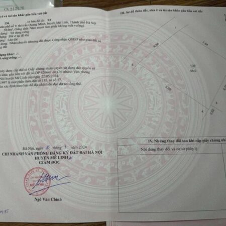 CHỦ BÁN 58M FULL 2,55 TỶ,CHỈNH CHỦ KO QUA MG,LIÊN HỆ QUANG