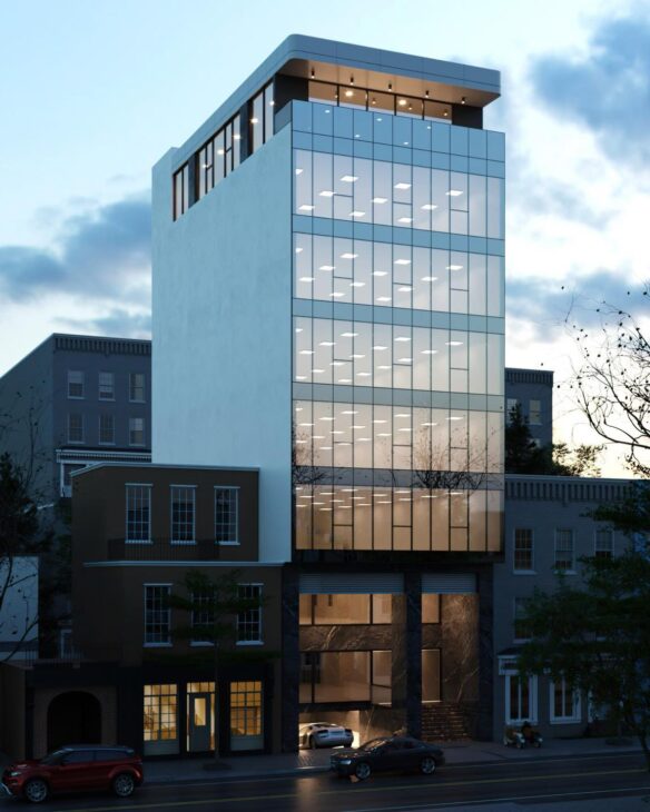 BUILDING PHỐ TRẦN THÁI TÔNG, CẦU GIẤY, DIỆN TÍCH 122M2, 8 TẦNG NỔI + TUM, CÓ HẦM. CHO THUÊ 250