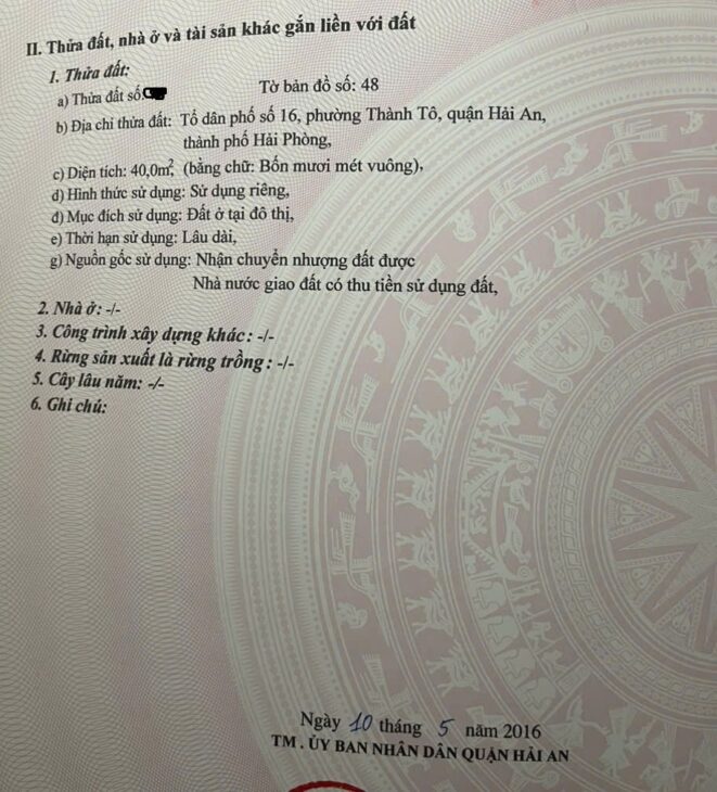 Nhà tái định cư Sao Sáng – 40m 3 tầng – Giá 4.1 tỉ độc lập dân xây