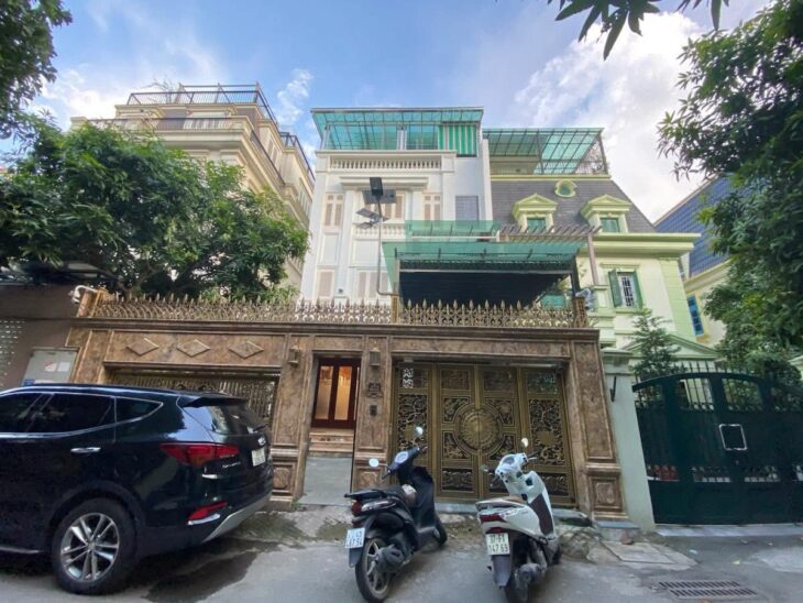 Bán Biệt Thự VIP KĐT Sông Đà (Đỗ Đình Thiện) 194m2/ 5T Thang máy, MT 9m 78 Tỷ
